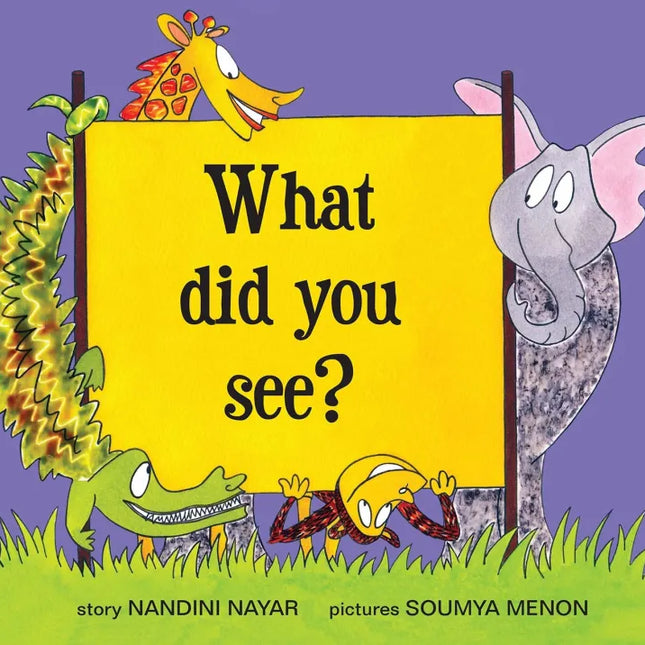 What Did You See? (English)