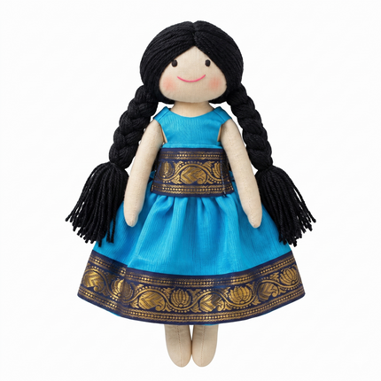 Sisters Duo — Handmade Cloth Doll Gift Set of 2 (Ages 1+)
