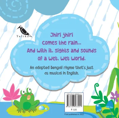 Jhiri Jhiri rain - Board Book