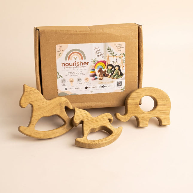 Wooden Teethers (set of 2)