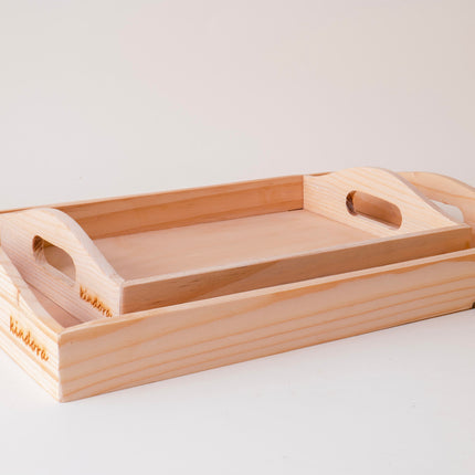 Large Wooden Montessori Tray