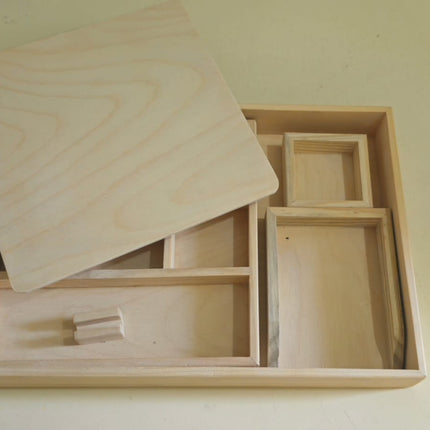 The Montessori Art & Collage Box | The Pasting Tray