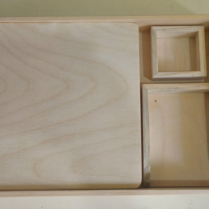 The Montessori Art & Collage Box | The Pasting Tray