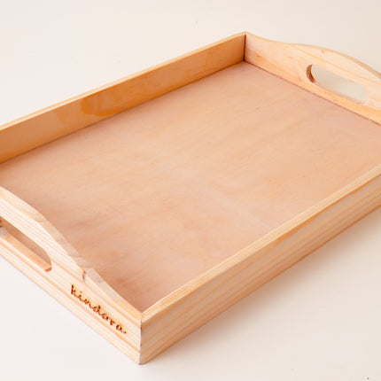 Large Wooden Montessori Tray