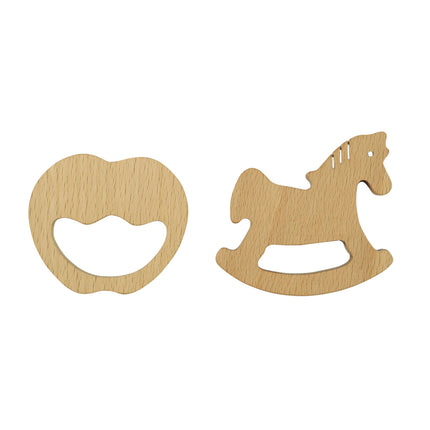Wooden Teethers (set of 2)