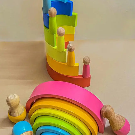 Rainbow Small World Play Set