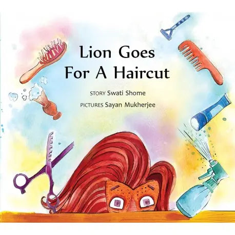 Lion Goes For A Haircut Picture Book